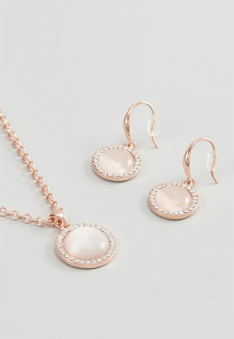 US Polo Assn Schmuck Aurore Roségold-Parure - Image 1