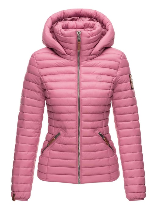 Marikoo Damen Steppjacke – Löwenbaby, leicht mit abnehmbarer Kapuze - Image 2