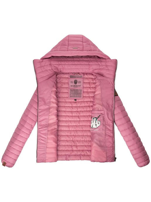 Marikoo Damen Steppjacke – Löwenbaby, leicht mit abnehmbarer Kapuze - Image 5