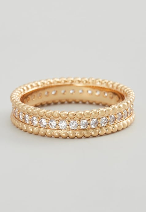 US Polo Assn Jewellery Sabrine Gelbgoldring - Image 2