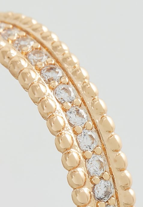 US Polo Assn Jewellery Sabrine Gelbgoldring - Image 3