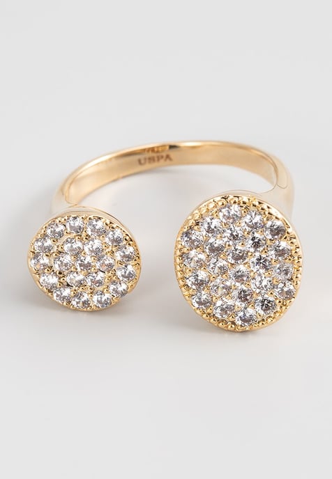 US Polo Assn Jewellery – Ring „Evelyn“ aus Gelbgold - Image 1