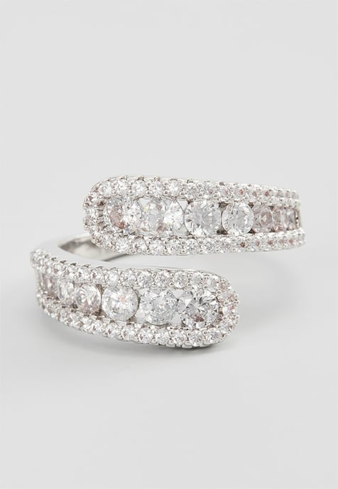 US Polo Assn Jewellery – Rhodium-Ring „Margot“ - Image 1