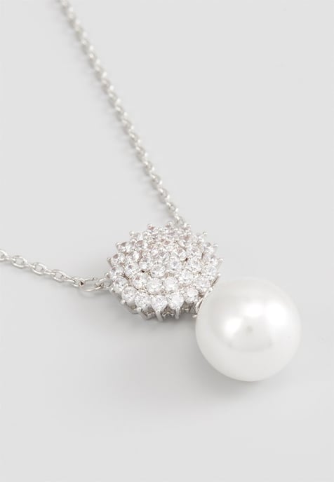 US Polo Assn Jewellery – Soleil – Rhodium-Halskette - Image 2