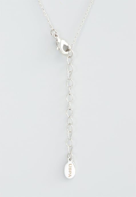 US Polo Assn Jewellery – Soleil – Rhodium-Halskette - Image 3