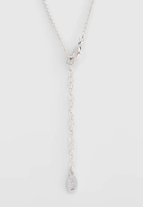 US Polo Assn Jewellery Celine Rhodium-Halskette - Image 3