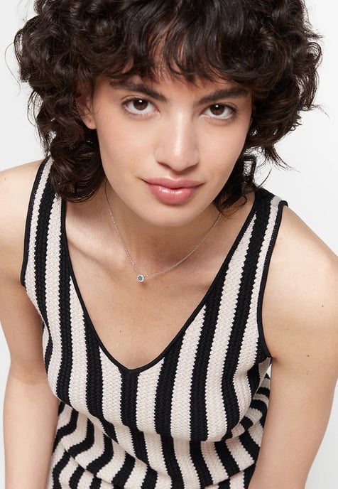 US Polo Assn Jewellery Celine Rhodium-Halskette - Image 5