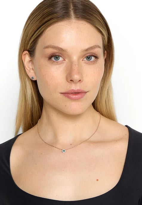US Polo Assn Jewellery Celine Rhodium-Halskette - Image 4