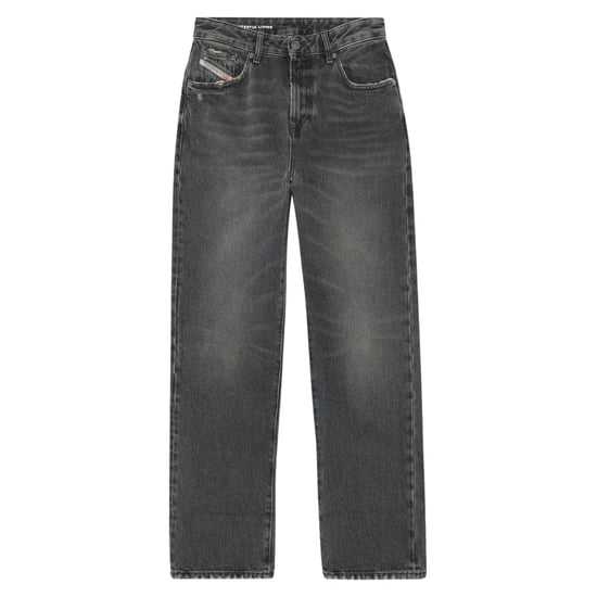Diesel Herren D-Sark Verwaschene Jeans (Schwarz) - Image 1