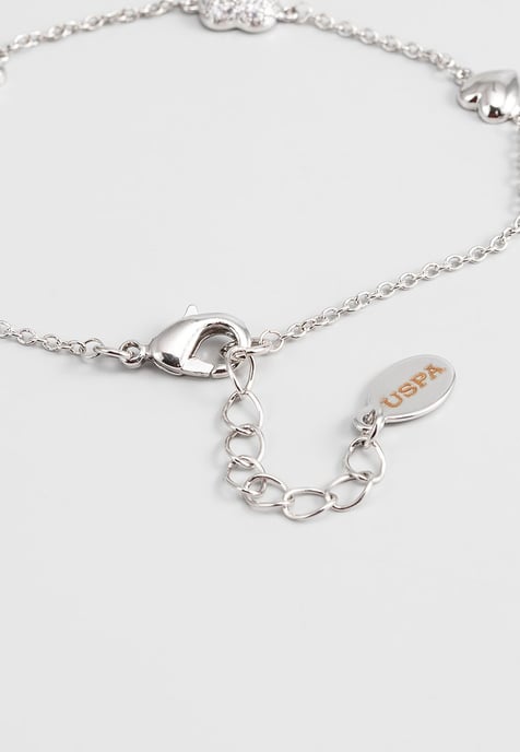 US Polo Assn Jewellery Colette Rhodium-Armband - Image 3