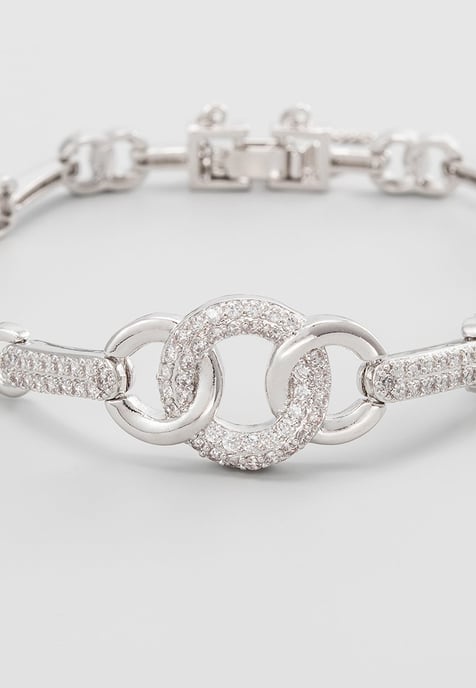 US Polo Assn Jewellery Margaret Rhodium-Armband - Image 2