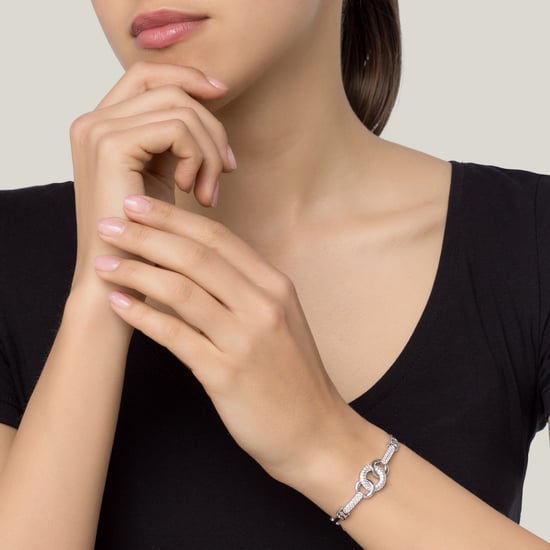 US Polo Assn Jewellery Margaret Rhodium-Armband - Image 4