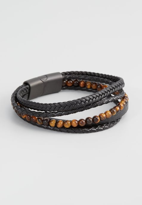 US Polo Assn Jewellery Brandon Schwarzes Armband - Image 2