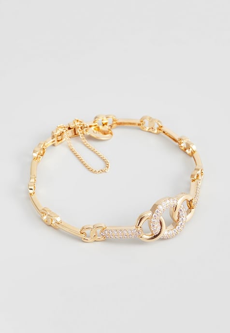 US Polo Assn Jewellery Margaret Gelbgoldarmband - Image 1