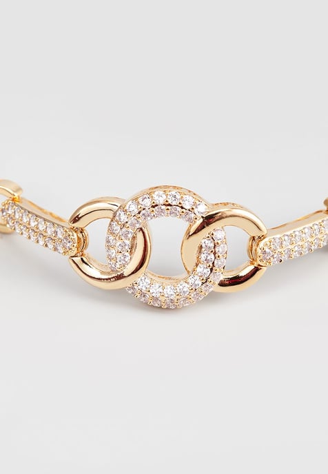 US Polo Assn Jewellery Margaret Gelbgoldarmband - Image 2