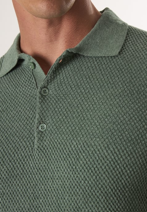 Pullover Pullover Mit Polo-Kragen Und Knöpfen - Image 3