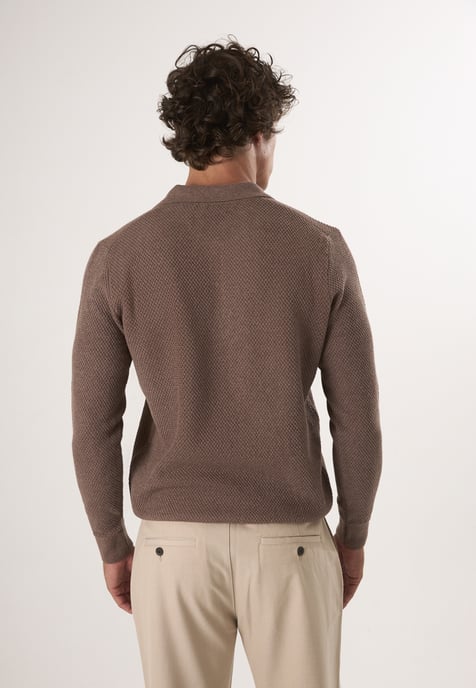 Pullover Pullover Mit Polo-Kragen Und Knöpfen - Image 4