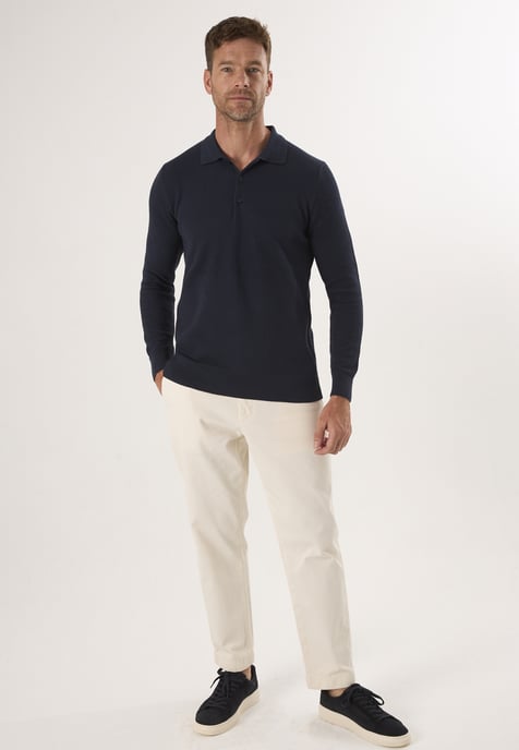 Pullover Pullover Mit Polo-Kragen Und Knöpfen - Image 2