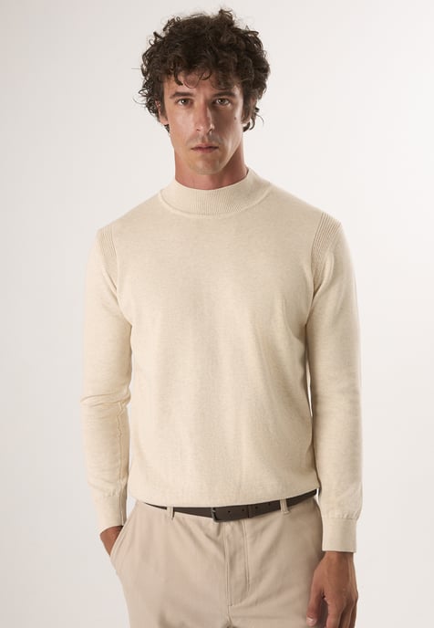 Pullover Halber Rollkragenpullover - Image 1