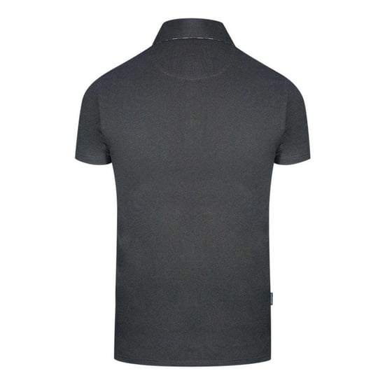 Aquascutum - Poloshirt für Herren/Damen Unisex, Logo (Schwarz) - Image 2