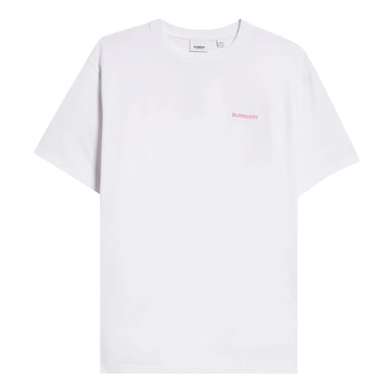 Weißes T-shirt Mit Burberry-logo Auf Der Rückseite - Image 1