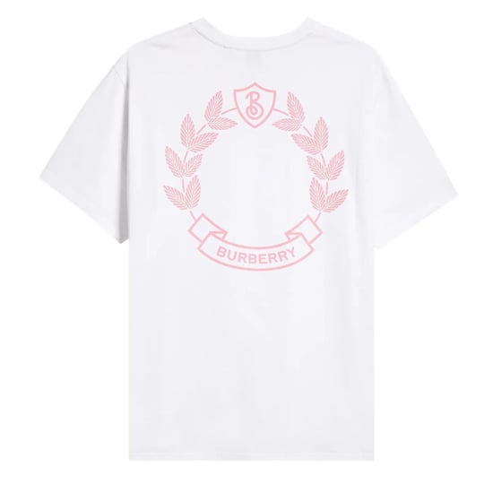 Weißes T-shirt Mit Burberry-logo Auf Der Rückseite - Image 2