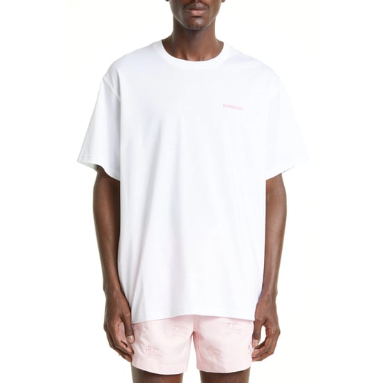 Weißes T-shirt Mit Burberry-logo Auf Der Rückseite - Image 3