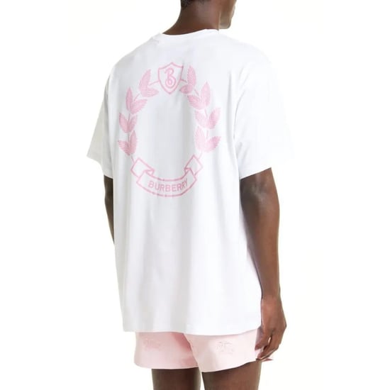 Weißes T-shirt Mit Burberry-logo Auf Der Rückseite - Image 4