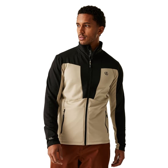 Dare 2B Herren Substratum IV Core Stretch Midlayer (Abbeystone/Schwarz) - Image 4