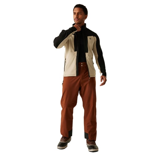 Dare 2B Herren Substratum IV Core Stretch Midlayer (Abbeystone/Schwarz) - Image 5