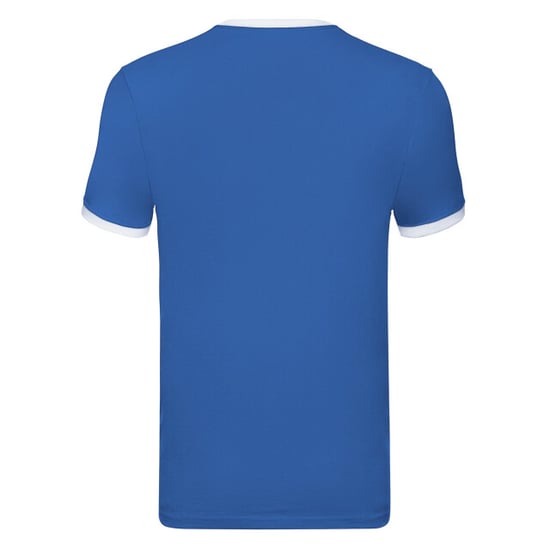 Fruit of the Loom - "Ringer 160" T-Shirt für Herren (Königsblau/Weiß) - Image 2