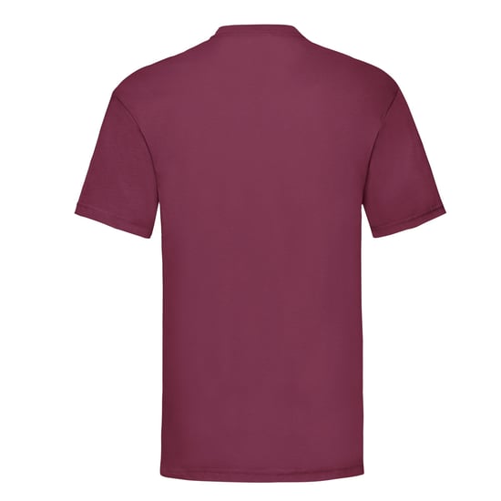 Fruit of the Loom - "Valueweight" T-Shirt für Herren/Damen Unisex (Burgunderrot) - Image 2