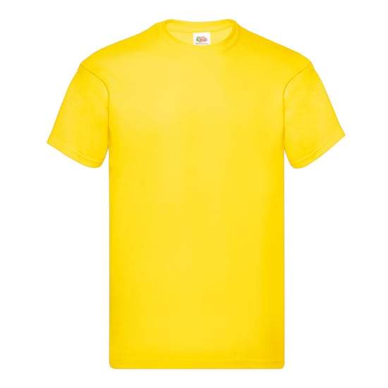 Fruit of the Loom - "Original" T-Shirt für Herren/Damen Unisex (Gelb) - Image 1