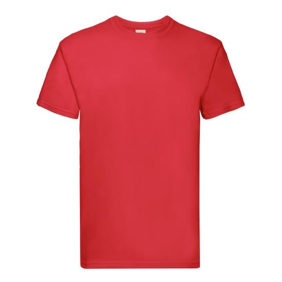 Fruit of the Loom - "Super Premium" T-Shirt für Herren/Damen Unisex (Rot) - Image 1