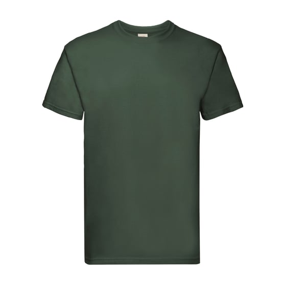 Fruit of the Loom - "Super Premium" T-Shirt für Herren/Damen Unisex (Flaschengrün) - Image 1