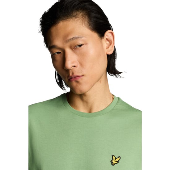 Lyle & Scott Unifarbenes Herren T-Shirt - Image 3