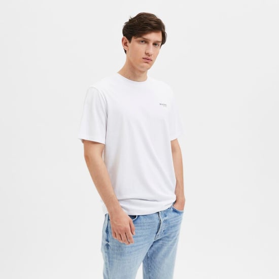 Aspen Logo Tee von Selected in der farbe Weiss und in größe L. - Image 2