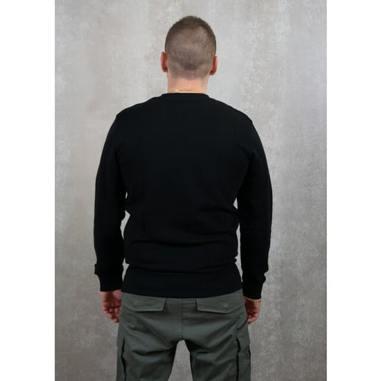 Lyle & Scott Sweatshirt mit Rundhalsausschnitt in Schwarz - Image 3