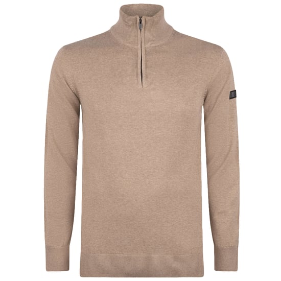 Herren-Pullover der Marke Presly & Sun. Der Pullover von Presly & Sun ist aus Bio-Baumwolle hergestellt und hat eine normale Passform. Die weiche Baumwolle sorgt für hohen Tragekomfort. Marke: Presly & SunModellname: Lewis Zip Knitted Pullover Kategorie: - Image 1