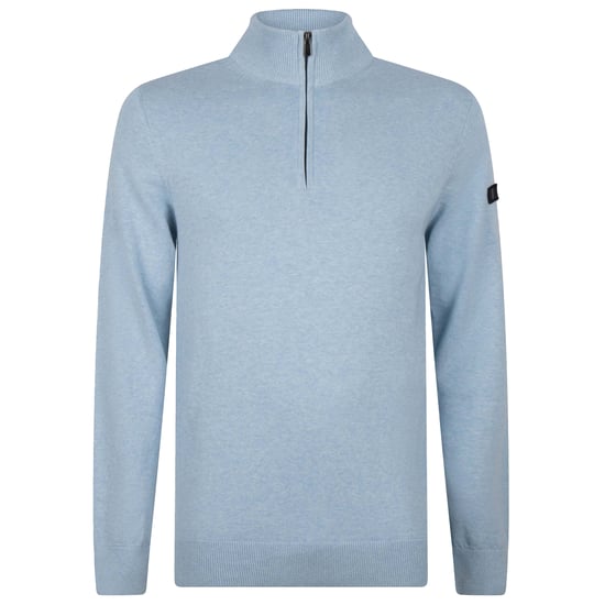 Herren-Pullover der Marke Presly & Sun. Der Pullover von Presly & Sun ist aus Bio-Baumwolle hergestellt und hat eine normale Passform. Die weiche Baumwolle sorgt für hohen Tragekomfort. Marke: Presly & SunModellname: Lewis Zip Knitted Pullover Kategorie: - Image 1