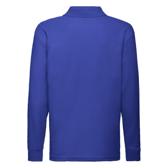 Fruit of the Loom - Poloshirt für Kinder Langärmlig (Königsblau) - Image 2