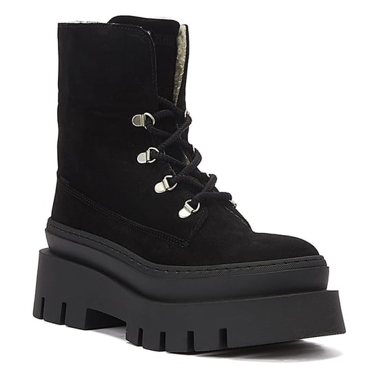 Bronx Evi - Ann Lace Up Wildleder Damenstiefel - Image 2