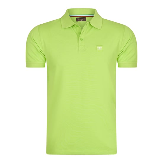 Polo Plain Pique von Cappuccino Italia in der farbe Grun und in größe S. - Image 1