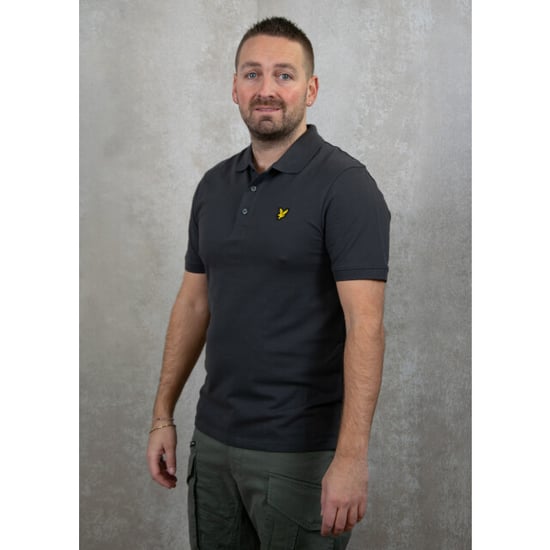 Lyle And Scott Polohemd aus Bio-Baumwolle für Herren in Grau - Image 3