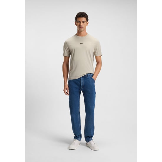Herren Boss Tchup T-Shirt in Beige - Image 5