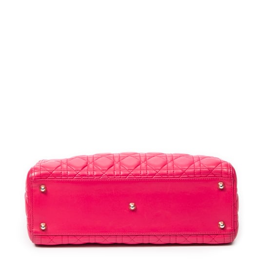 Large Lady Dior Zip Umhängetasche - Image 6