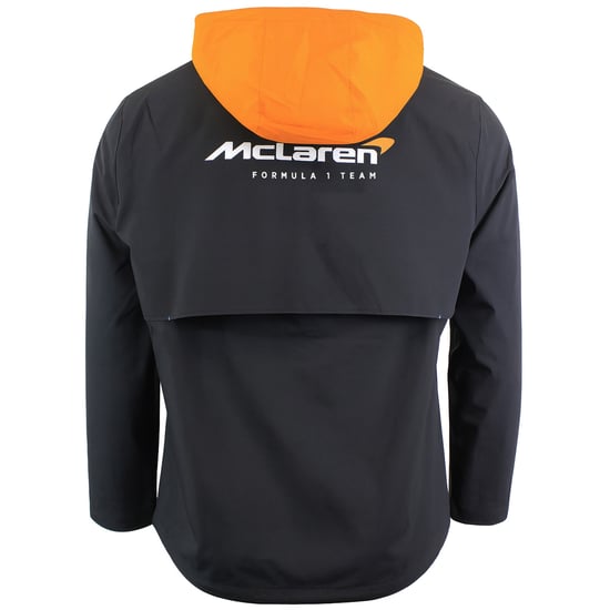 Castore x McLaren Formel-Team Herren Orange Wasserabweisende Jacke - Image 2