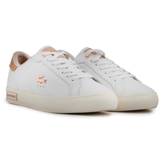 Kaufen Sie Lacoste Powercourt 222 5 Sfa Damen-Weiß/ Hellrosa-Trainer - Image 2