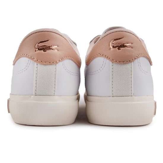 Kaufen Sie Lacoste Powercourt 222 5 Sfa Damen-Weiß/ Hellrosa-Trainer - Image 3