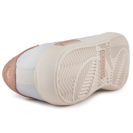 Kaufen Sie Lacoste Powercourt 222 5 Sfa Damen-Weiß/ Hellrosa-Trainer - Image 4